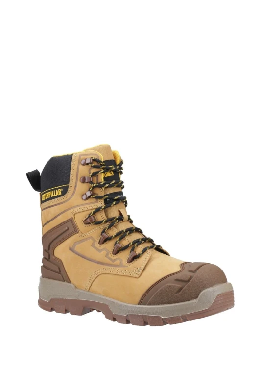 Image of Caterpillar Mens STRIVER XL 8" Safety Boot in Natural Size: 8 Natural Male 8