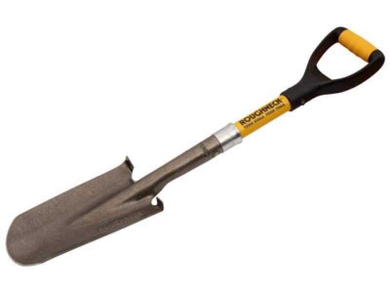 Image of Roughneck Micro Drainage Shovel Grey