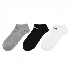 Image of adidas Low Cut Trainer Socks Womens - Blk/Grey/White