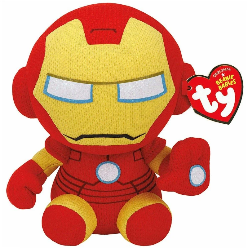 Image of Ty Marvel Avengers Iron Man Plush Multi