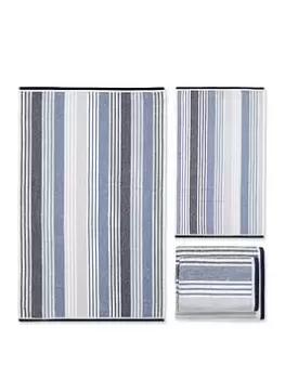 Image of Catherine Lansfield Kelso Stripe Towel Bale