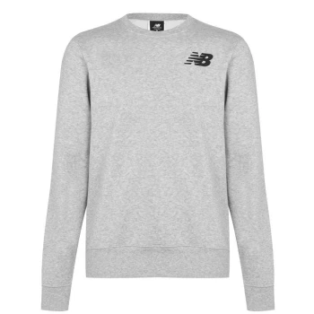 Image of New Balance Fleece Crew Sweatshirt Mens - Grey