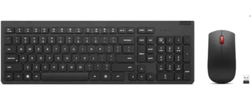 Image of Lenovo 4X31N50722 keyboard Mouse included Universal RF Wireless Black