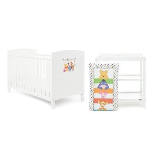 Image of Disney Winnie the Pooh 2 Piece Room Set & Changing Mat - Pooh & Friends