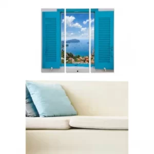 Image of MDF316281473 Multicolor Decorative MDF Painting (3 Pieces)