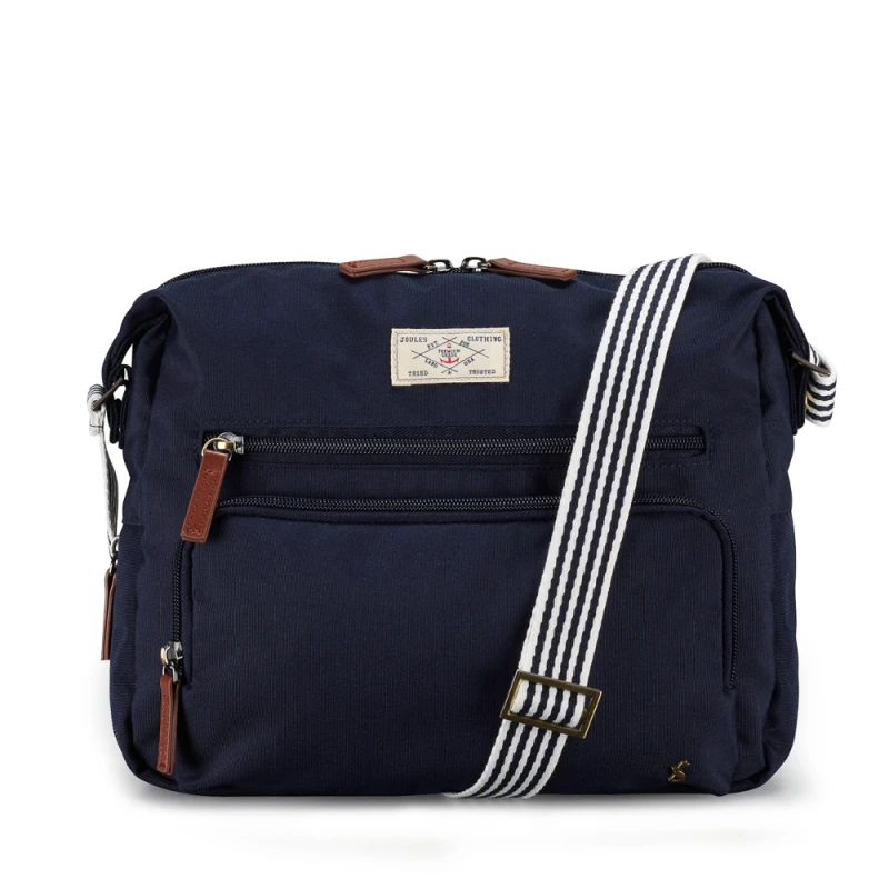 Image of Joules Shoulder Bag - Coast Softside Shoulder Bag - Coast Softside - 23(h) x30(w) x 8(d) cm - Navy - Jls5014-002 Navy
