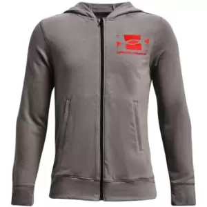 Image of Under Armour Rival Terry Hoodie Junior Boys - Grey