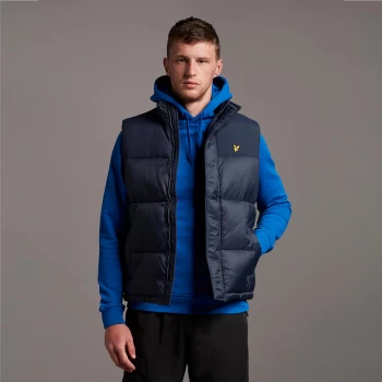 Image of Wadded Gilet - Dark Navy - S