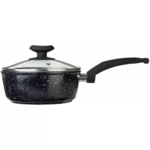 Image of Premier Housewares - Stoneflam Saucepan with Glass Lid - 18cm