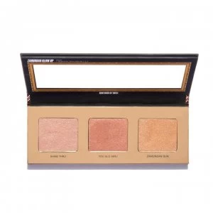 Image of Uoma Beauty Black Magic Coming 2 America Highlighter Palette Zamundan Glow up - Zamundan