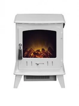 Image of Adam Fires & Fireplaces Aviemore Electric Stove Fire In White