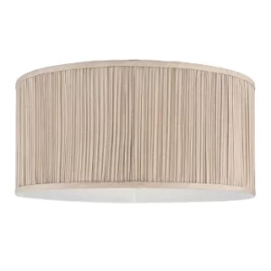 Image of Kemp Beige And Antique Brass Seventeen Inch Three Light Shade, E14