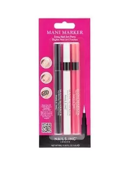 Image of Nails Inc Mani Marker Trio - Nail Art Pens