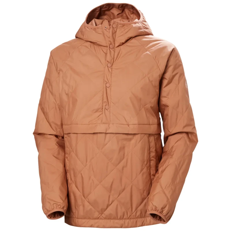 Image of Helly Hansen Womens hooded waterproof jacket Helly Hansen Grace Marron Female M