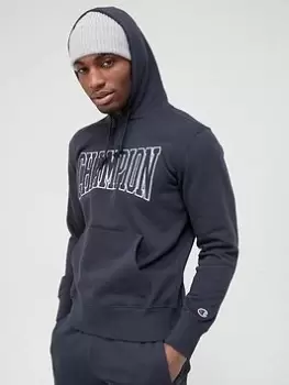 Image of Champion Bookstore Hoody, Dark Blue Greish, Male, Hoodies, 217168