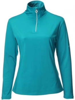 Image of Swing Out Sister Soni 14 Zip Turtle Neck Royal Blue