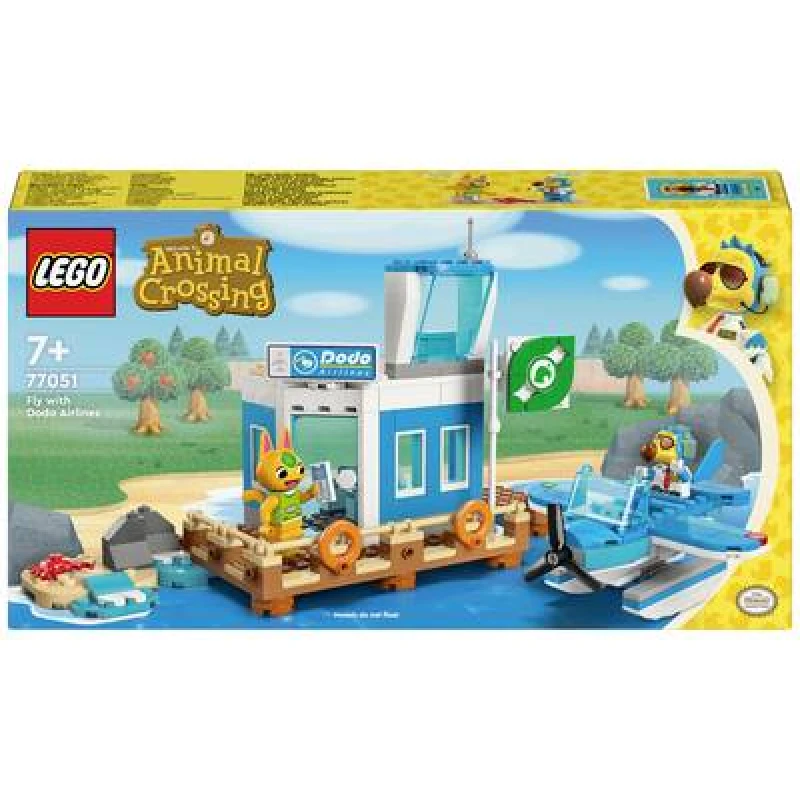 Image of LEGO LEGO Animal Crossing Fly with Dodo Airlines Airport 77051