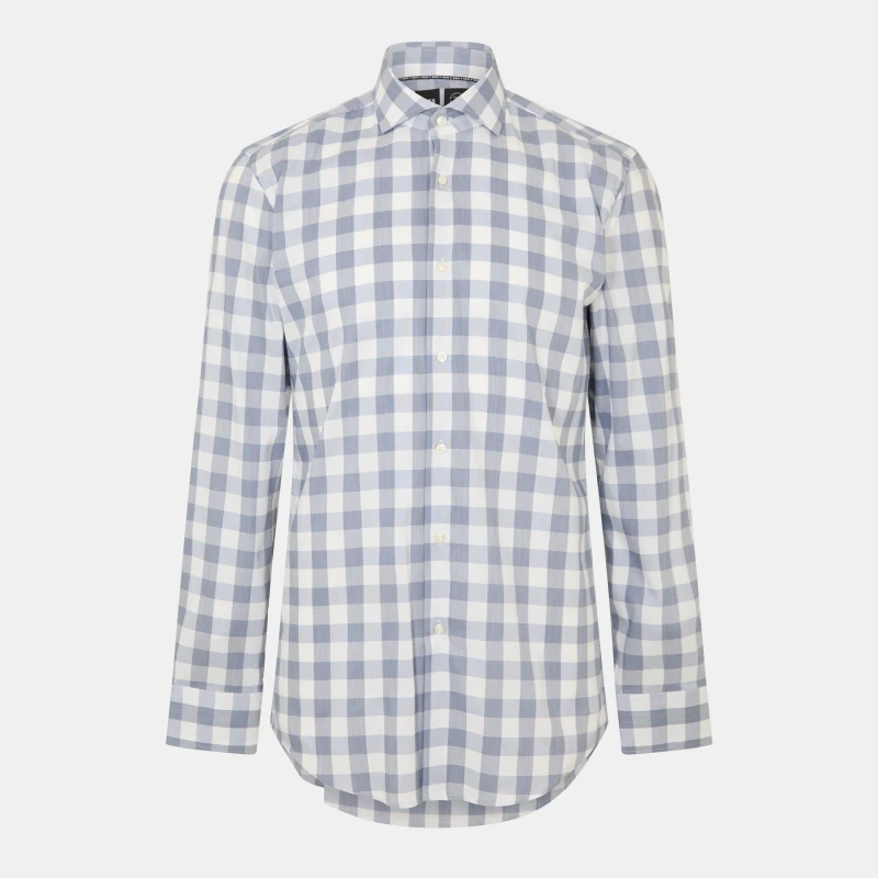 Image of Boss Mens P Hank Spread Slim Fit T-Shirt Dark Blue male 15 inch