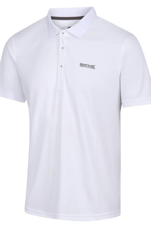 Image of Regatta Quick-Dry 'Maverik V' Short Sleeve Polo Shirt Ivory