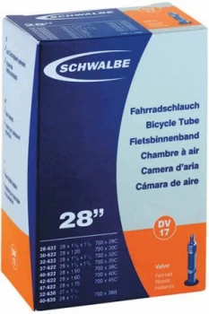 Image of SCHWALBE DV17, 28", 1 1/4 - 1 3/4, Woods Inner Tube