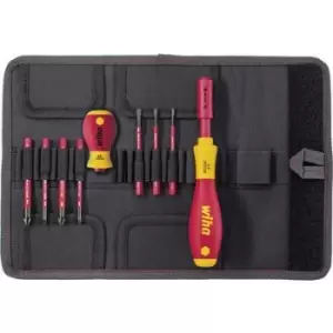 Image of Wiha Interchangeable bits set Slot, Pozidriv, Phillips