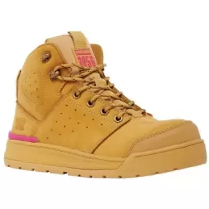 Image of Womens/Ladies 3056 Safety Boots (9 UK) (Wheat) - Hard Yakka