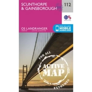 Image of Scunthorpe & Gainsborough by Ordnance Survey (Sheet map, folded, 2016)