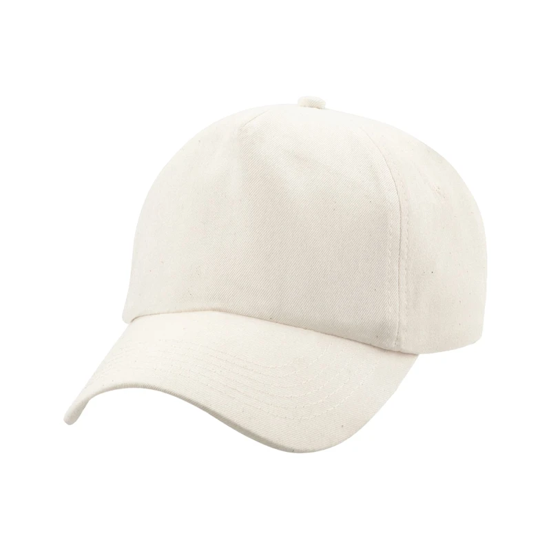 Image of Beechfield Original 5 Panel Cap in Natural Natural Unisex One Size