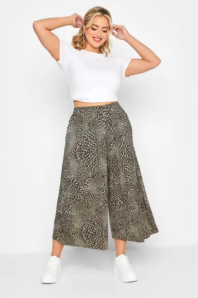 Image of Yours Culottes Brown