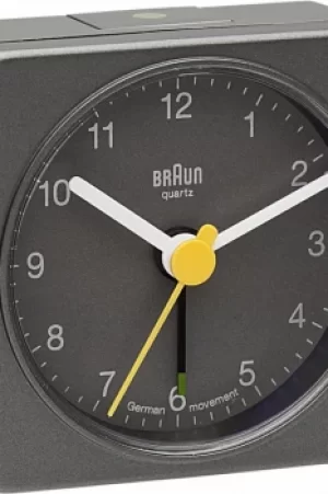 Image of Braun Clocks BNC002 Classic Travel Alarm BNC002GYGY