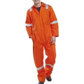 Image of Fire Retardant Nordic Design Boilersuit Orange - Size 36