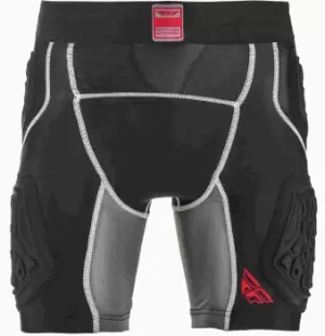 Image of Fly Racing Barricade Compression Protector Shorts, black, Size S, black, Size S