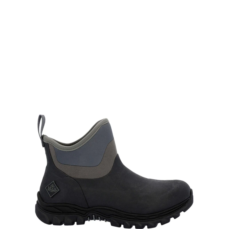 Image of Muck Boots Womens Arctic Sport II Waterproof Ankle Boots UK Size 9 (EU 43) Black/Grey MUC151-BLACK-9