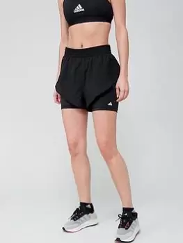 Image of adidas Train Hiit Shorts - Black Size M Women