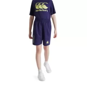 Image of Canterbury Knit Shorts Junior - Blue
