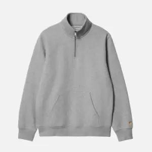 Image of Carhartt Chase Cotton-Blend Jersey Half-Zip Sweatshirt - XXL