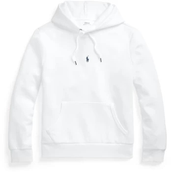 Image of Polo Ralph Lauren Centre Pony Hoodie - White