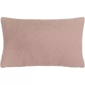 Image of Furn Malham Cushion Cover (30cm x 50cm) (Powder Pink) - Powder Pink