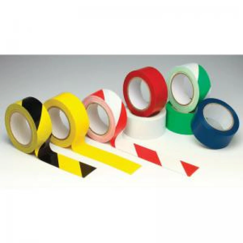 Image of ESE Direct Self-Adhesive Floor Marking Tapes 50mm Wide x 33m Long Two Colour LMT/ Marking & Anti Slip Tapes