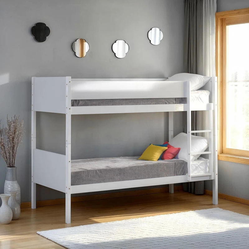 Image of Seconique Bruno 3' Bunk Bed - White 200-205-025