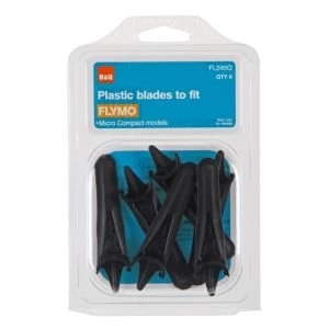 Image of BQ FL245Q Plastic Lawnmower blade Pack of 6