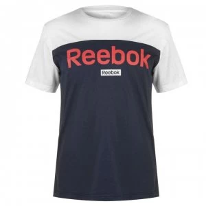 Image of Reebok BL Short Sleeve T Shirt Mens - White