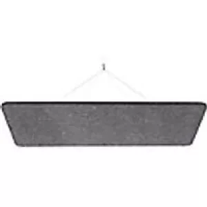 Image of Bi-Office ARCHYI Sculpo Accoustic Room Element Ceiling Rectangular SPD040205372 PET 1200 x 600 x 20mm Dark Grey