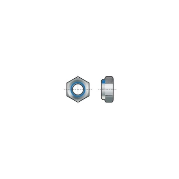 Image of M8 Nyloc Nut Type-T DIN 985- you get 50 - Qualfast