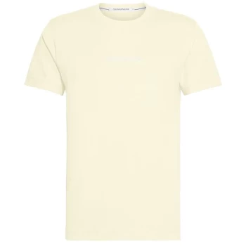 Image of Calvin Klein Jeans Institutional Chest Logo T Shirt - Mimosa Yellow