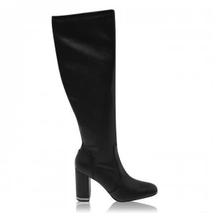 Image of Guess Guess Darlene Knee High Boots - black