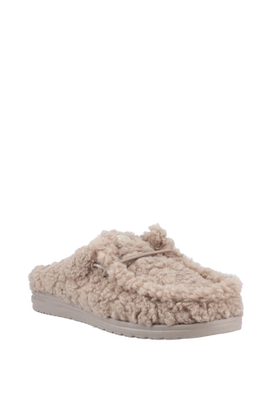 Image of Debenhams Debenhams Men Wally Slipper Timber Wolf in brown Size: 9 brown 9 Male 198410164020