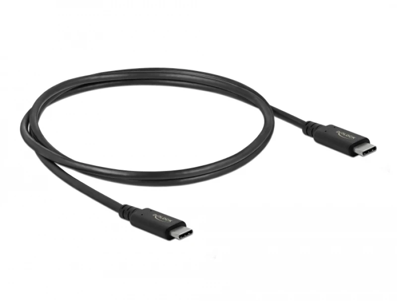 Image of DeLOCK USB4 40 Gbps Coaxial Cable 0.8 m