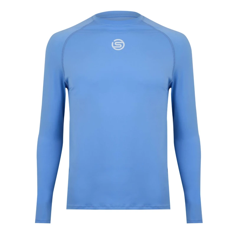 Image of Skins Series1 Long Sleeve Top Mens - Blue Blue S