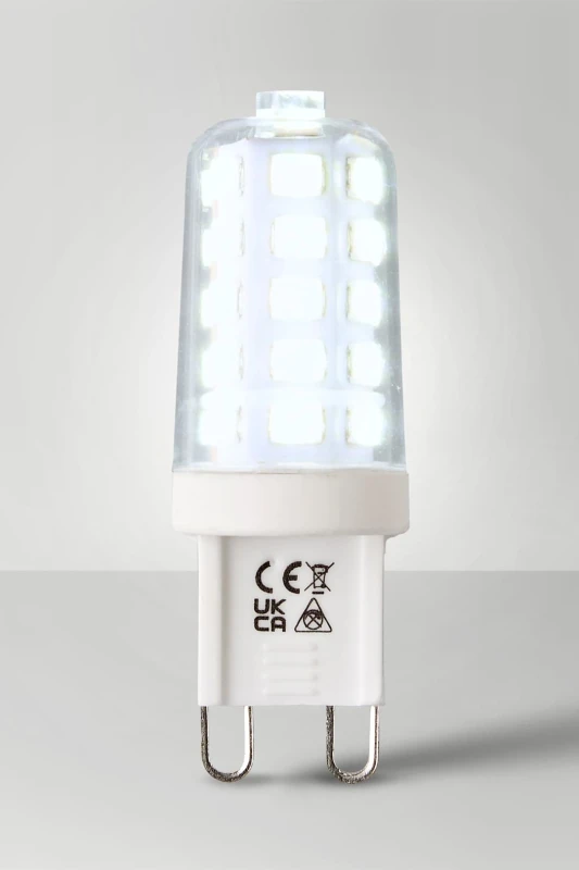 Image of ValueLights 3W G9 Capsule Bulb In Cool White Clear